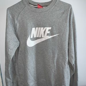 Grey Nike Crewneck
